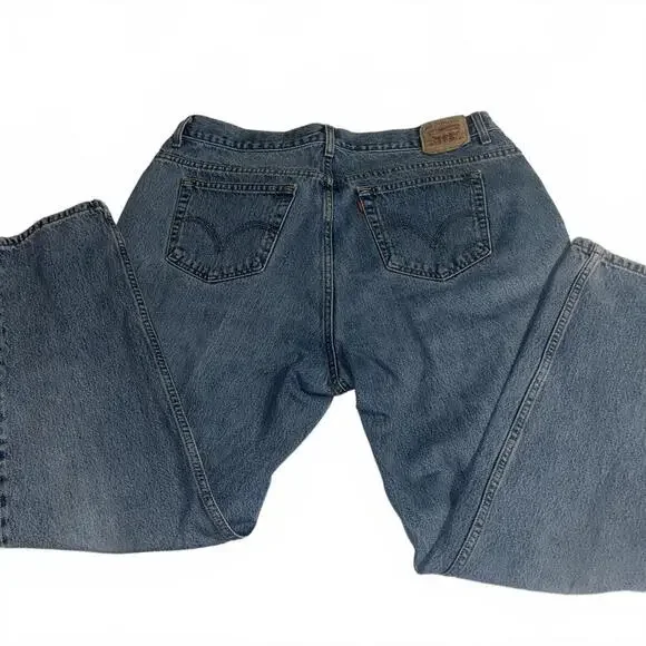 Vintage Levi's Relaxed Fit 550 Tapered Jeans Woman’s Size 20M Denim Jeans Pants - Picture 4 of 7